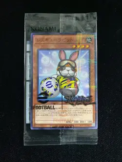 2025 Konami Yu-Gi-Oh! EFootball Promo 30th Holo EFC1 Rescue Rabbit Sealed j88 - Image 1