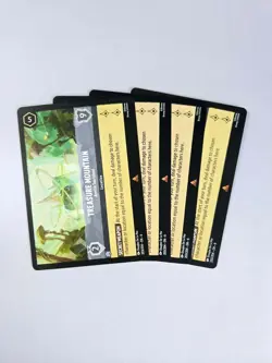 Treasure Mountain Azurite Sea Island Playset 4 cards - Azurite Sea Lorcana - Image 1