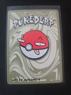 1st Edition Pokederp Set 2 Sirquacks Fan Art Custom Derpy Card - Image 2