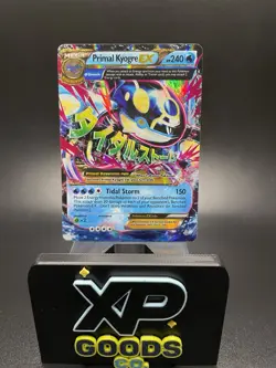 Mega Primal Kyogre EX Holo Ultra Rare Card 55/160 Primal Clash Pokemon TCG - Image 1