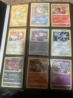 Pokemon Celebrations Binder With Cards - Image 2