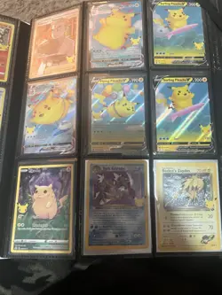 Pokemon Celebrations Binder With Cards - Image 4