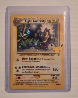 Pokemon Light Toxtricity SWSH137 SWSH: Sword & Shield Promo Cards Holo 2021 - Image 1