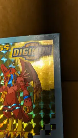 Garudamon Bandai 1999 Digimon Trading Card ID #65 Exclusive Holo DP 360 MP - Image 3