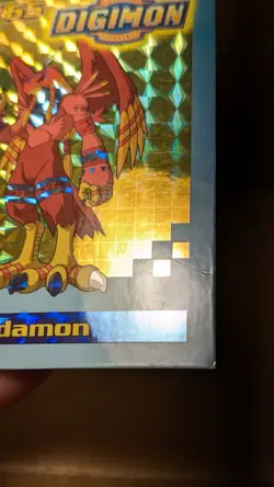 Garudamon Bandai 1999 Digimon Trading Card ID #65 Exclusive Holo DP 360 MP - Image 4