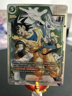 Dragon Ball Card Son Goku SR* Alternate Art Collectible Card SB02-038 - Image 2
