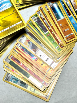 2022 Lot 465 Various Pokemon Trading Card Basic Common Full Reverse Holo Trainer - Image 5