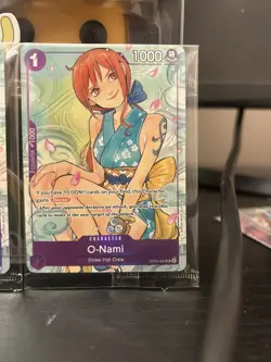 O-Nami OP05-062 SR Full Art Promo One Piece Illustration PROMO Sealed 2 Card Lot - Image 3