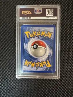 Pokemon TCG Wigglytuff Holo Rare Card 16/64 Jungle No Symbol Error PSA 8 - Image 2