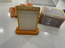 Pokemon TCG - Ultra Pro Magnetic Card Protector Case Orange Display Stand X10 - Image 2