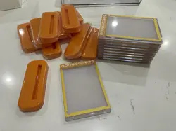 Pokemon TCG - Ultra Pro Magnetic Card Protector Case Orange Display Stand X10 - Image 5