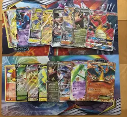 Pokemon Card Lot Full Art Alt Art Jumbo Charizard Sylveon Tyranitar 48 Cards - Image 5
