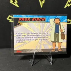 Prof. Birch #3 NM -2003 Topps Pokemon Advanced- Pokemon Card - Image 5