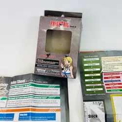 WeiB (Weiss) Schwarz Fairy Tail English Edition Trial Deck Complete - Image 5