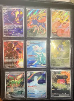 9 Card Pokemon Illustration Rare Lot FRESH PULLED NM - Image 1