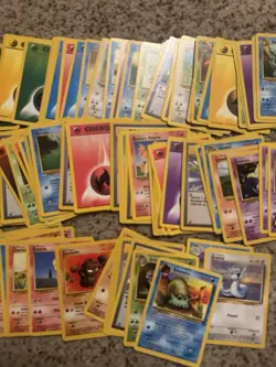 Pokemon Lot of 120 Vintage Cards WOTC Huge Mix Of Vintage Base Fossil Gym - Image 3