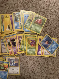 Pokemon Lot of 120 Vintage Cards WOTC Huge Mix Of Vintage Base Fossil Gym - Image 4