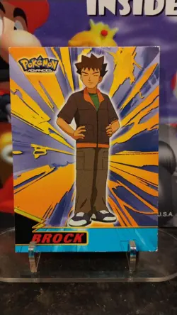 BROCK Advanced POKEMON 2003 TOPPS Collector Trading Card #4 - Image 1
