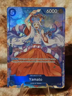 Yamato (Alt Art) OP13-054 SR Carrying on His Will - ONE PIECE Card Game ENGLISH - Image 1