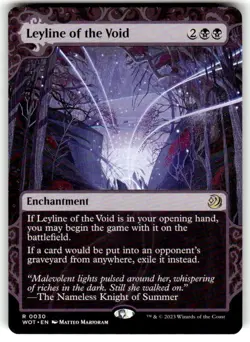 Leyline of the Void Wilds of Eldraine: Enchanting Tales Regular MTG - Image 1