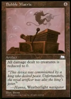 1x Bubble Matrix Light Play MTG Magic - Kid Icarus - - Image 1