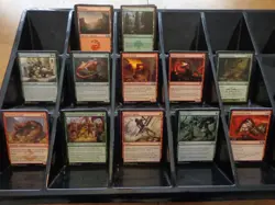 Magic the Gathering Red/Green Lizard Casual Pauper Deck - Image 1