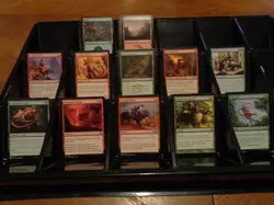 Magic the Gathering Red/Green Lizard Casual Pauper Deck - Image 1