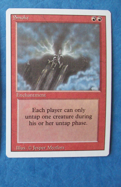 MTG Magic the Gathering SMOKE REVISED 3RD THIRD EDITION NM (b) ACTUAL PICTURES - Image 1