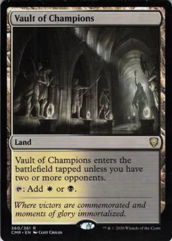 MTG Vault of Champions (360) | LP | Commander Legends {CMR} - Image 1