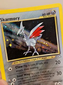 2000 Neo Genesis Skarmory Holofoil Rare Wotc Vintage Pokemon 13/111 LP - Image 2