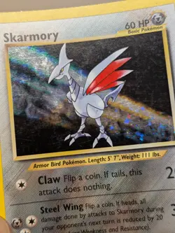 2000 Neo Genesis Skarmory Holofoil Rare Wotc Vintage Pokemon 13/111 LP - Image 3