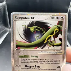 2006 Pokemon Rayquaza ex 039 Promo Card - Tcg - Image 3