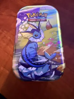 Pokemon TCG - Vaporeon - Eevee Evolutions Mini Tin series - Image 1