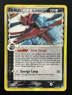 Pokemon Deoxys EX Holon Phantoms Holo Rare 3/110 2006 - Image 1