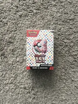Pokemon TCG Scarlet and Violet 151 Booster Bundle Sealed - Image 1