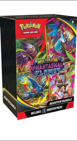POKEMON Phantasmal Flames Booster Bundle (Factory Sealed) - Image 1