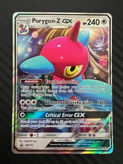 Pokemon TCG Porygon-Z GX SM216 Black Star Promo LP - Image 1