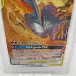 2019 Pokemon SM Hidden Fates Moltres & Zapdos Articuno Tag Team GX #44/68 PSA 9 - Image 3