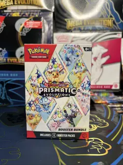 Pokemon Scarlet & Violet Prismatic Evolutions Booster Bundle factory Sealed - Image 1