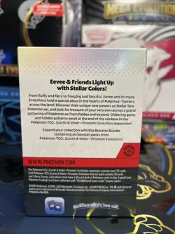 Pokemon Scarlet & Violet Prismatic Evolutions Booster Bundle factory Sealed - Image 3