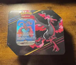 Pokemon TCG - Crown Zenith Tin [Galarian Moltres] - Factory Sealed - Brand New - Image 1