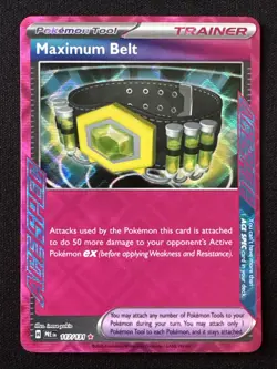 Maximum Belt 117/131 Prismatic Evolutions PRE -Near Mint- Pokemon TCG - Image 1