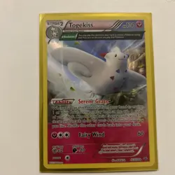 Pokemon TCG Togekiss 46/108 Roaring Skies Reverse Holo Rare Full Art - Image 1