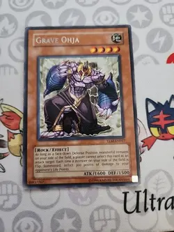 Yugioh! LP Grave Ohja - TLM-EN017 - Rare - Unlimited Edition Lightly Pl - Image 1