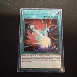 Yu-Gi-Oh! Dark Ruler No More TN19-EN014 Limited Edition Prismatic Secret Rare NM - Image 1