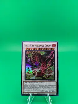 Yu-Gi-Oh! Snake-Eyes Vengeance Dragon ALIN-EN040 Ultra Rare - Image 1