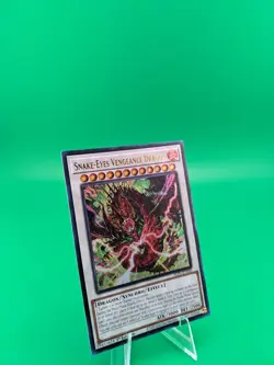 Yu-Gi-Oh! Snake-Eyes Vengeance Dragon ALIN-EN040 Ultra Rare - Image 2
