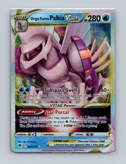 Pokemon Card - Origin Forme Palkia VSTAR Astral Radiance 040/189 Ultra Rare - Image 1