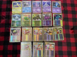 Pokemon TCG Lot of 18 Holographic D&P and HGSS Mixed Cards - Image 1