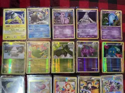 Pokemon TCG Lot of 18 Holographic D&P and HGSS Mixed Cards - Image 2